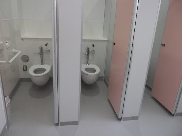 改修後の女子トイレ（例）