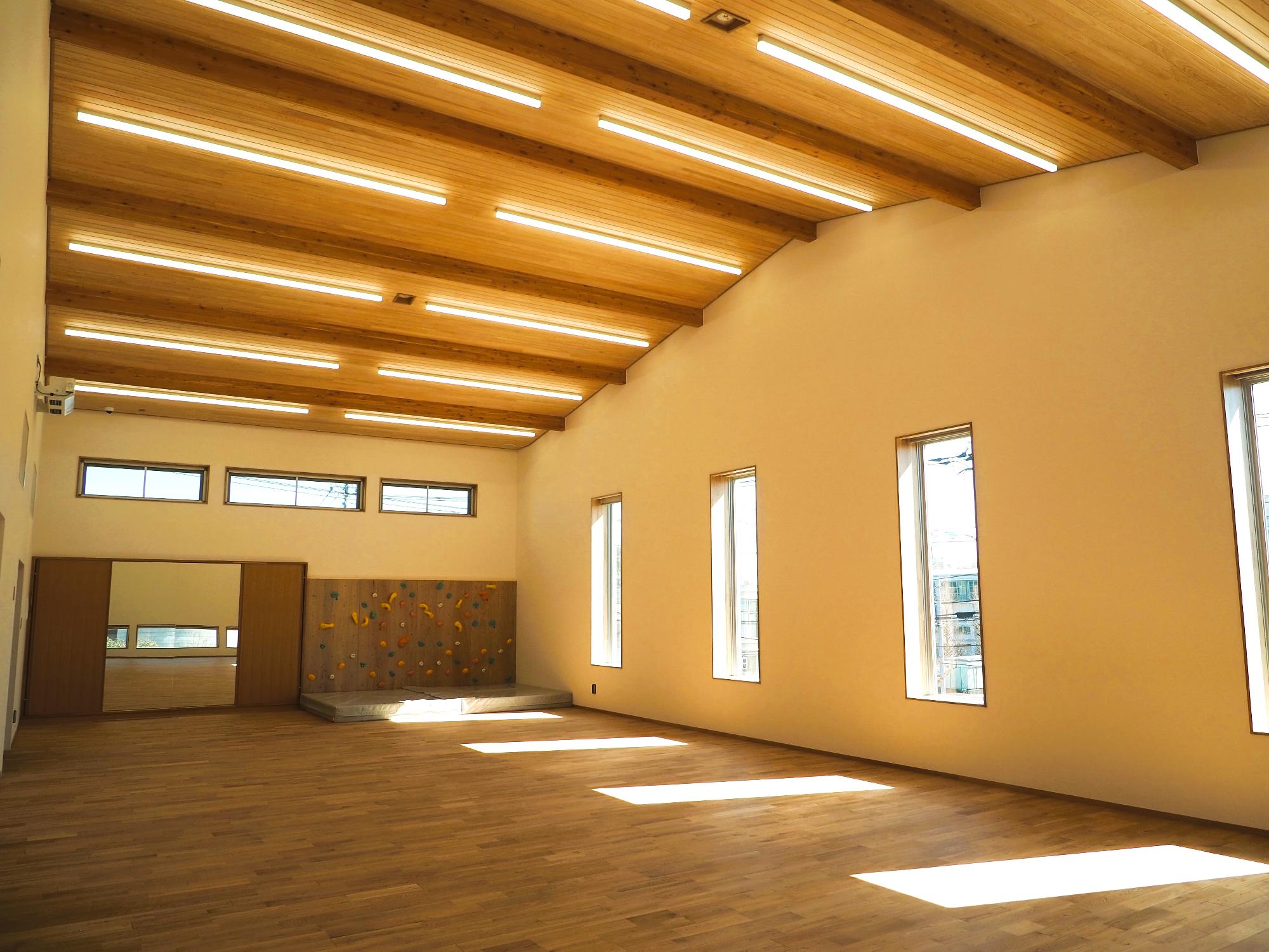 成瀬子どもクラブの遊戯室