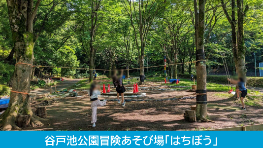 谷戸池公園冒険あそび場