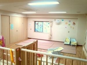 まなざし保育園の0歳児保育室の写真