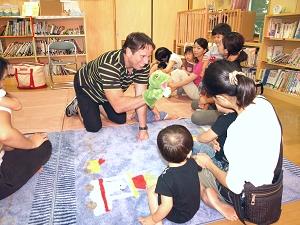 桜台保育園で実施されている子育てひろばの写真