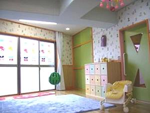 小山保育園の乳児室の写真