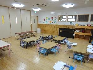 町田多摩境雲母保育園の保育室の様子の写真